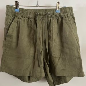 Nautical Ladies Pull On Short Size S Green